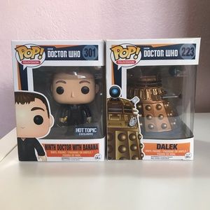 BBC’s Doctor Who Funko Pop! Figures set of 2